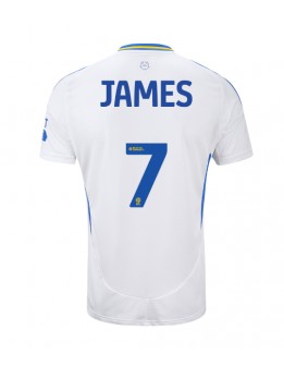 Leeds United Daniel James #7 Replika Hemmakläder 2024-25 Kortärmad